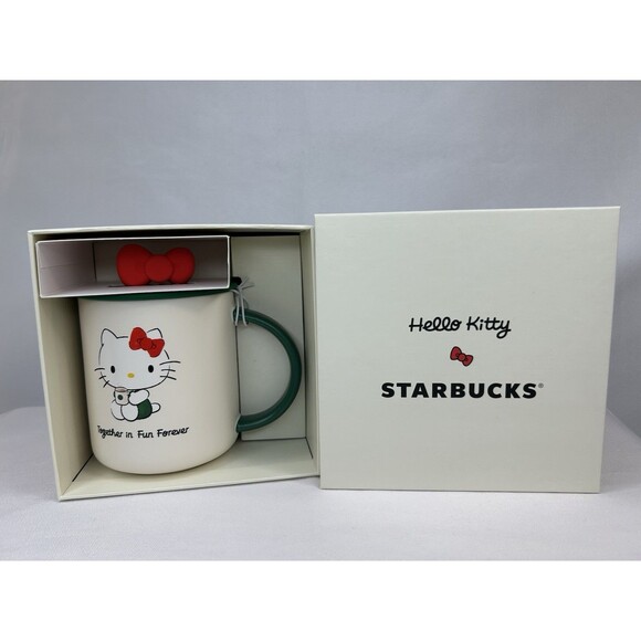 Starbucks Hello Kitty Ceramic Mug 16 oz. 2025 - Picture 1 of 10